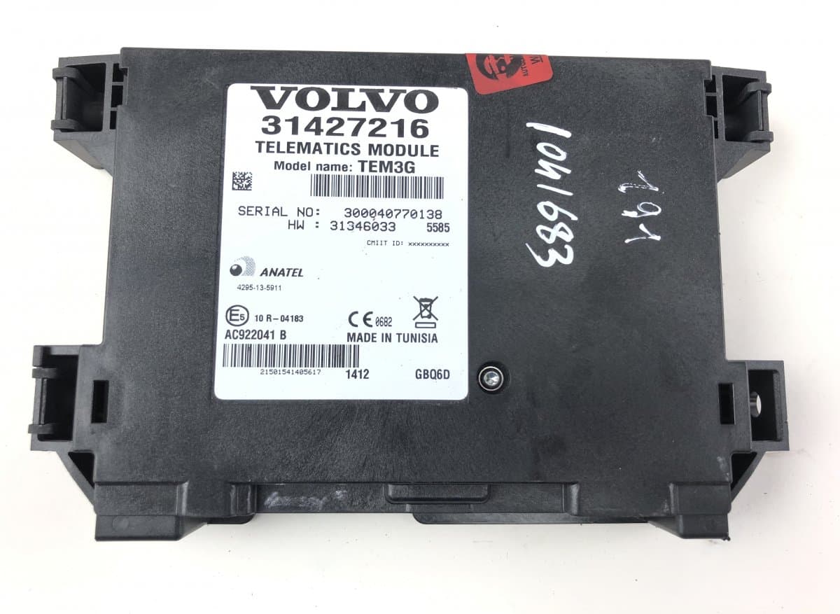 31427216 Phone / bluetooth control unit VOLVO S60 II / V60 I (2010-2018)