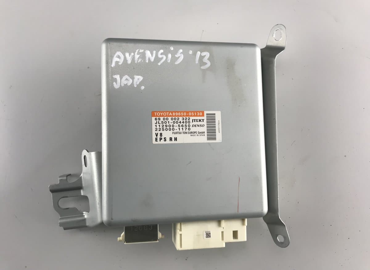 TOYOTA 89650-05130 8965005130 6900002322 JL501-004400 112900-5650 225000-1170 2250001170 Power Steering Control Unit TOYOTA AVENSIS (T270) (2009-2018)
