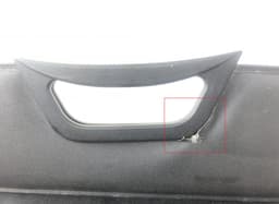 MERCEDES-BENZ A1648100109 Parcel shelf MERCEDES-BENZ ML-CLASS (W164) (2005-2011) — thumbnail 2