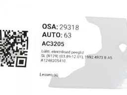 MERCEDES-BENZ A1248205410 Mirror Switch MERCEDES-BENZ SL-CLASS (R129) (1989-2001) — thumbnail 3