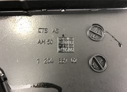 MERCEDES-BENZ 120443900 120433902 Parcel shelf MERCEDES-BENZ SL-CLASS (R230) (2001-2012) — thumbnail 3