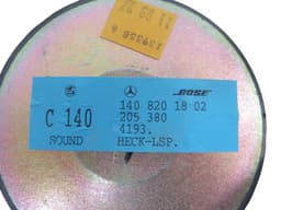 MERCEDES-BENZ A1408201802 Lodspeaker in Parcel shlef MERCEDES-BENZ S-CLASS (W140) (1991-1999) — thumbnail 3