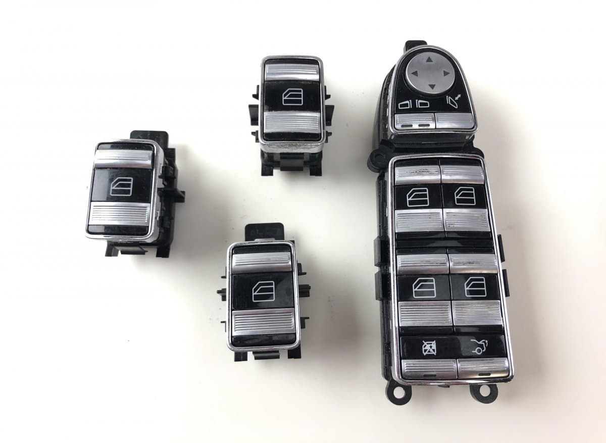 MERCEDES-BENZ 502.189 502189 Main windows switch MERCEDES-BENZ S-CLASS (W221) (2005-2013)