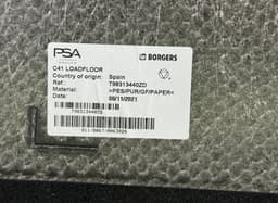 CITROËN T98313440ZD Luggage Compartment Floor Cover CITROËN C4 III / X (C41) (2020-) — thumbnail 3