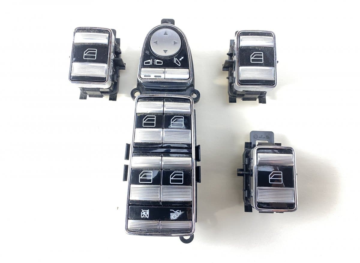 MERCEDES-BENZ A2168202610 Main windows switch MERCEDES-BENZ S-CLASS Coupe (C216) (2006-2013)