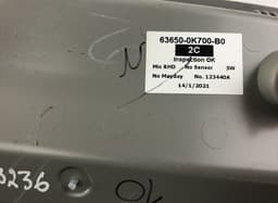 TOYOTA 636500K700B0 Interior Lighting Front TOYOTA HILUX VIII (AN110, AN120, AN130) (2015-) — thumbnail 5