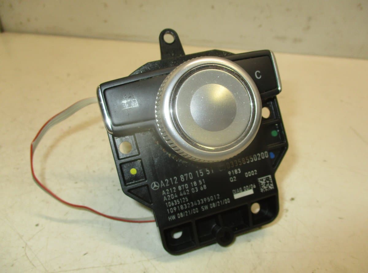 MERCEDES-BENZ A2128701551 Joystick (MMI control switch / pad) MERCEDES-BENZ E-CLASS (W212) (2009-2016)