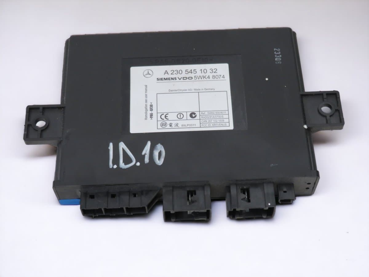 A2305451032 KEYLESS GO control unit MERCEDES-BENZ SL-CLASS (R230) (2001-2012)