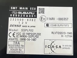 SUBARU 88802VA001 2325008382 KEYLESS GO control unit SUBARU LEVORG I (VM) (2015-2020) — thumbnail 3