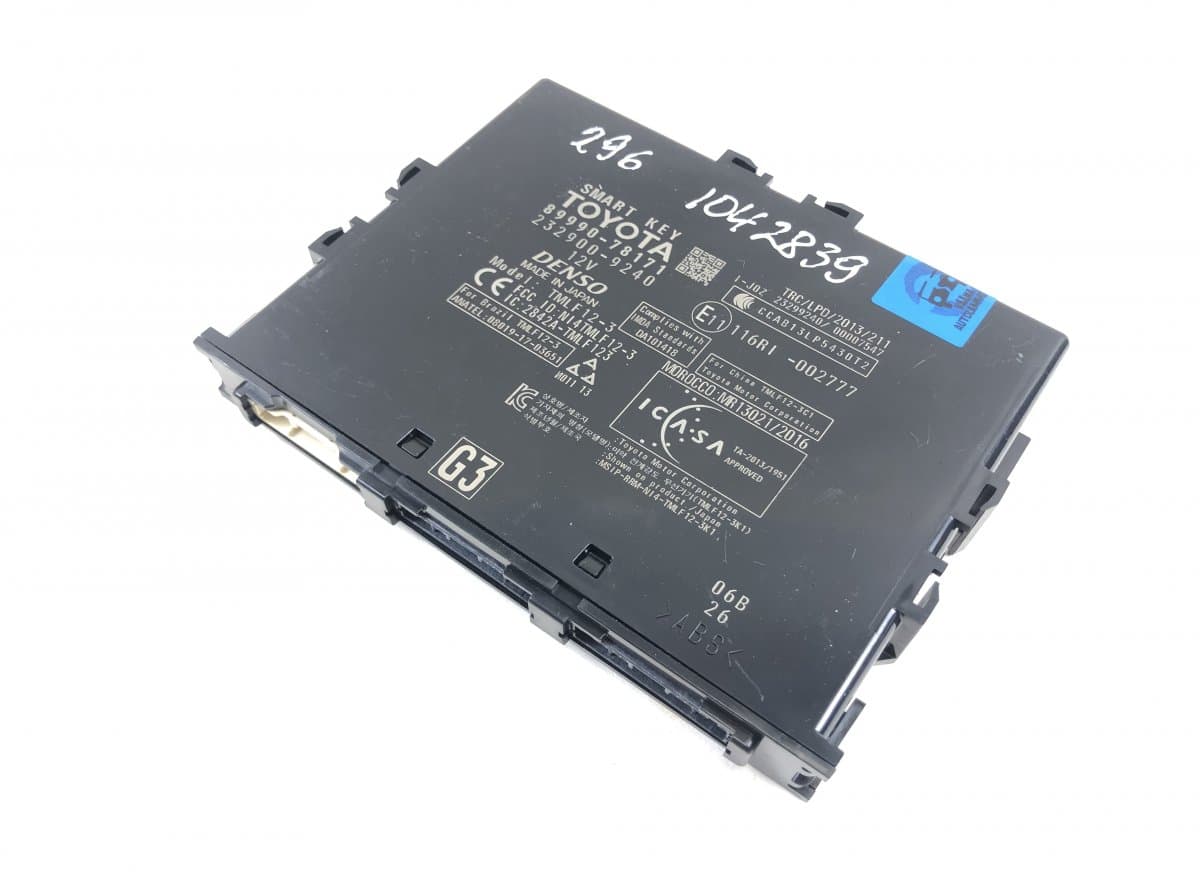 LEXUS 2329009240 232900-9240 KEYLESS GO control unit LEXUS NX I (AZ10) (2014-2021)