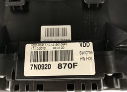 VW 7N0920870F Instrument Cluster VW SHARAN II (7N) (2010-2022) — thumbnail 4