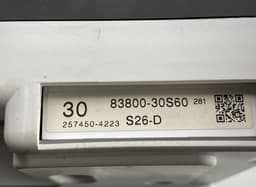 LEXUS 83800-30S60 257450-4223 Instrument Cluster LEXUS GS III (2005-2011) — thumbnail 3