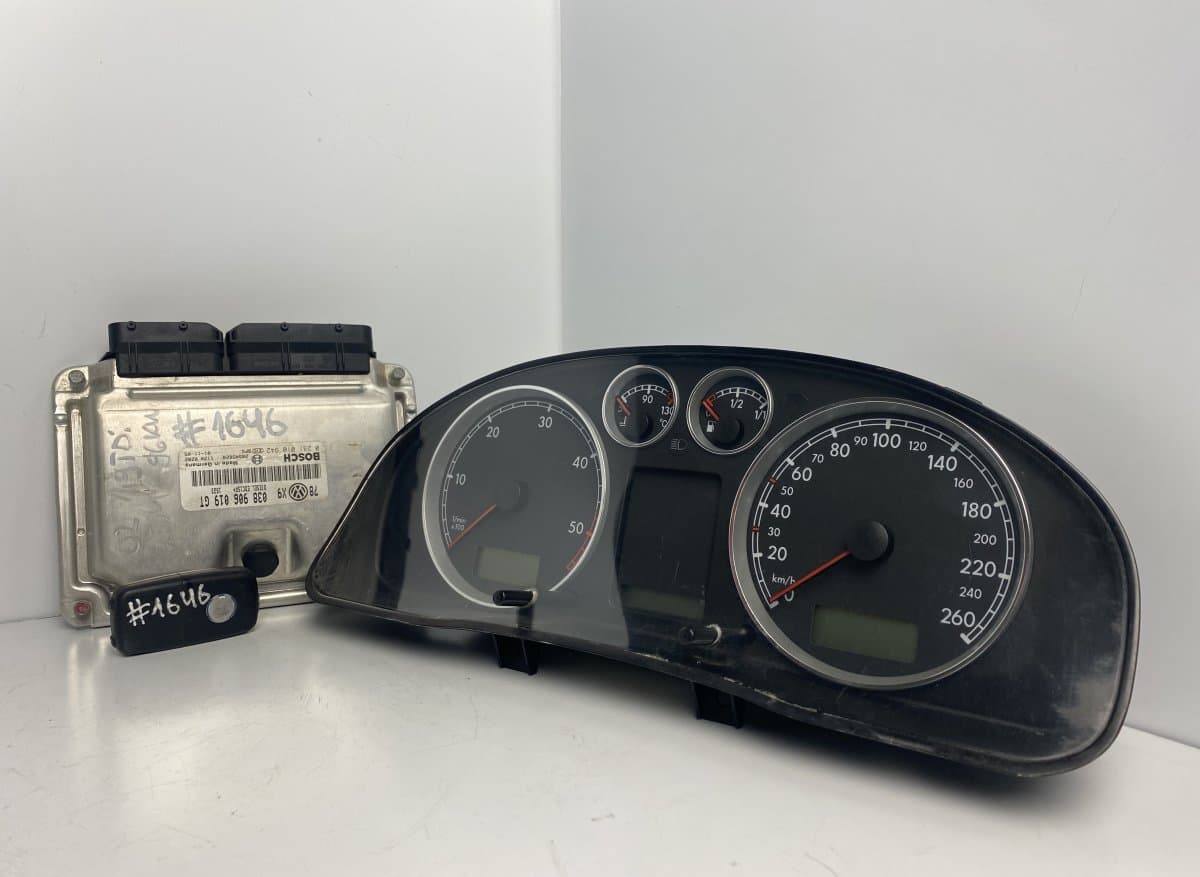 VW 038906019GT 3B0920807G 0281010942 28SA5629 110080197 110080006 VWZ7Z0A4196338 060901 VDO Instrument Cluster VW PASSAT B5 (3B3) (2000-2005)