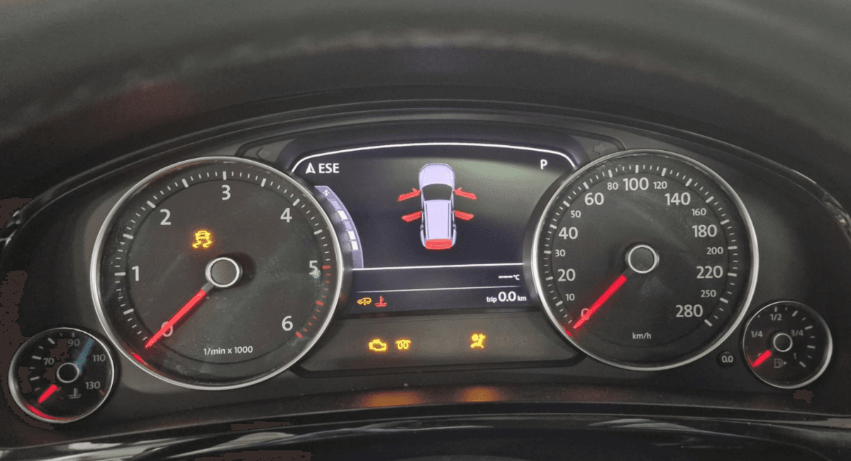 VW 0263677001 Instrument Cluster VW TOUAREG II (7P) (2010-2018)