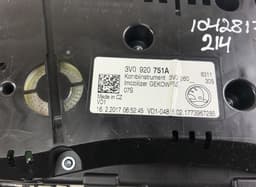 SKODA 3V0920751A Instrument Cluster SKODA SUPERB III (3V3, 3V5) (2015-2024) — thumbnail 4
