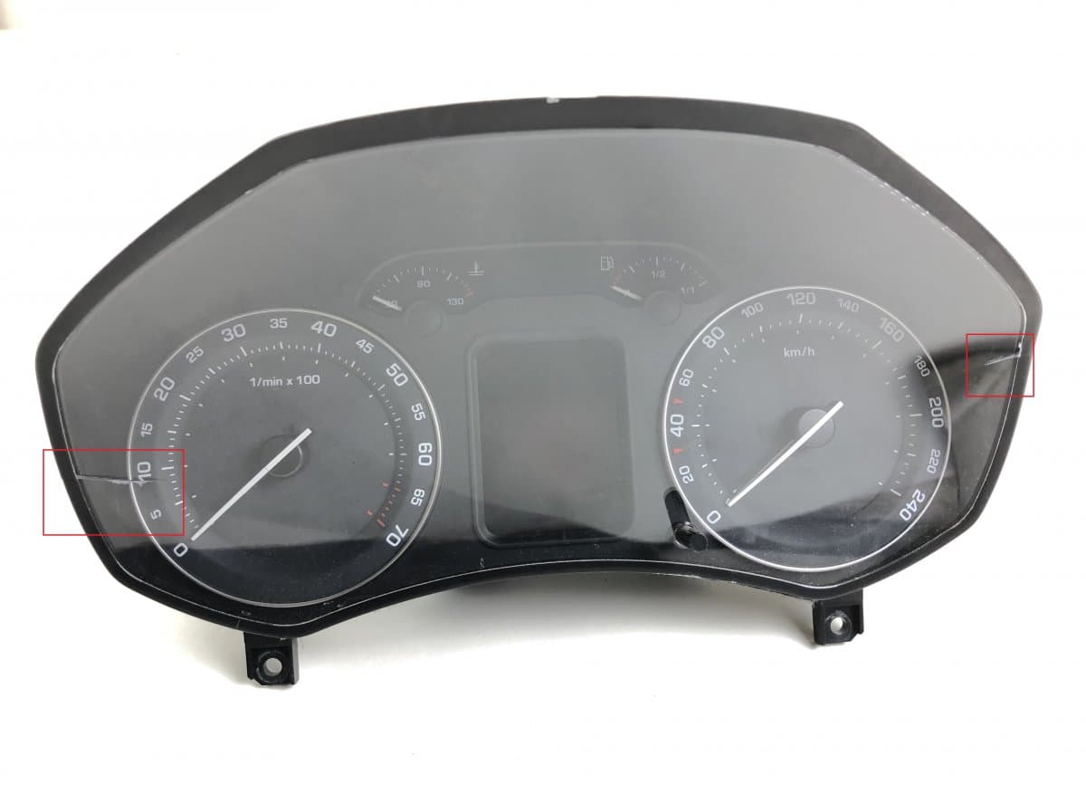 SKODA 1Z0920842F Instrument Cluster SKODA OCTAVIA II (1Z) (2004-2013)