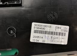FIAT 51952284 Instrument Cluster FIAT DOBLO II (152, 263) (2009-2022) — thumbnail 3