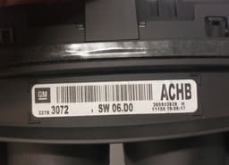 OPEL 365903926 22783072 A2C53440403 Instrument Cluster OPEL INSIGNIA A (G09) (2008-2017) — thumbnail 2