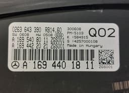 MERCEDES-BENZ A1694401811 A1695408011 A1694422021 0263643390 Instrument Cluster MERCEDES-BENZ B-CLASS (W245) (2005-2011) — thumbnail 5