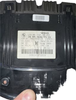 BMW 62109316127 9316127 62109316152 9316152 Instrument Cluster BMW X1 (E84) (2009-2015) — thumbnail 3