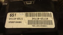 SUZUKI 3411065J10 Instrument Cluster SUZUKI GRAND VITARA (JT) (2005-2017) — thumbnail 4
