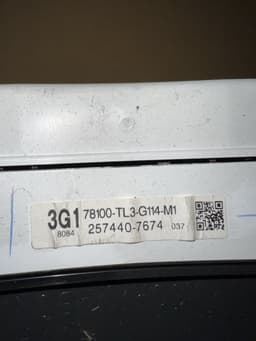 HONDA Instrument Cluster HONDA ACCORD VIII (CP, CU) (2007-2015) — thumbnail 2