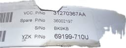 VOLVO 31270367AA 36002197 31270367 Instrument Cluster VOLVO V70 III (BW) (2007-2016) — thumbnail 5