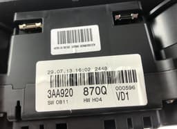 VW 3AA920870Q Instrument Cluster VW PASSAT B7 / ALLTRACK (2010-2015) — thumbnail 4