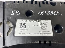 SKODA A2C50115345 Instrument Cluster SKODA OCTAVIA III (5E) (2012-2019) — thumbnail 5