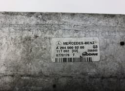 MERCEDES-BENZ A2045000200 Intercooler MERCEDES-BENZ E-CLASS (W212) (2009-2016) — thumbnail 4