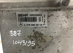 MERCEDES-BENZ A2780900414 Intercooler MERCEDES-BENZ SL-CLASS (R231) (2012-2020) — thumbnail 4