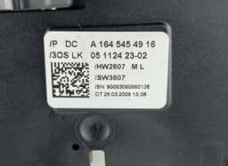MERCEDES-BENZ Indicator + wiper switch (stalk) MERCEDES-BENZ GL-CLASS (X164) (2006-2012) — thumbnail 5