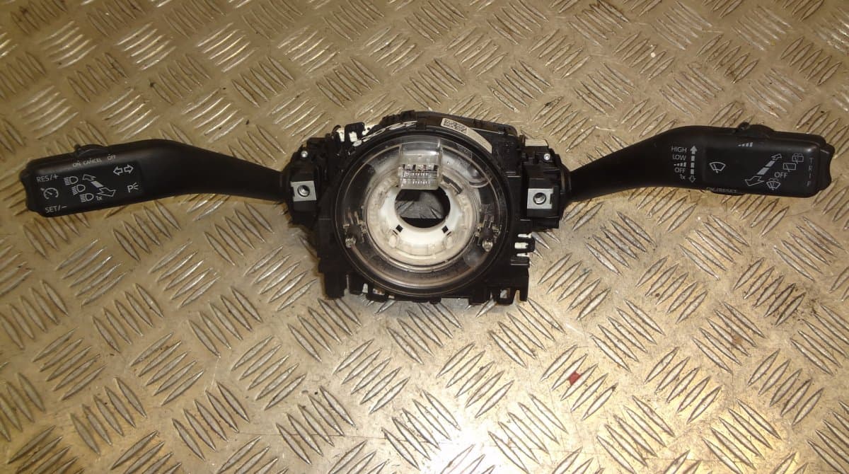 SKODA 5K0953513N 5K0953549 Indicator/wiper/slip ring switch (stalk) SKODA OCTAVIA II (1Z) (2004-2013)