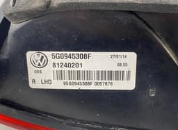 VW 81240201 Inner tail light, right VW GOLF VII (5G1, BA5, BV5, BQ1, BE) (2012-2020) — thumbnail 3