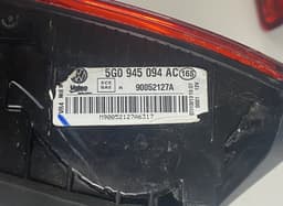 VW 90052127A Inner tail light, right VW GOLF VII (5G1, BA5, BV5, BQ1, BE) (2012-2020) — thumbnail 3