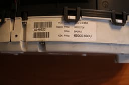 VOLVO 30733368 Instrument Cluster VOLVO V70 III (BW) (2007-2016) — thumbnail 5