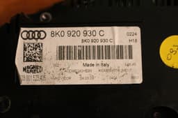 AUDI 8K0920930C Instrument Cluster AUDI A4 / A4 ALLROAD (B8) (2007-2015) — thumbnail 5