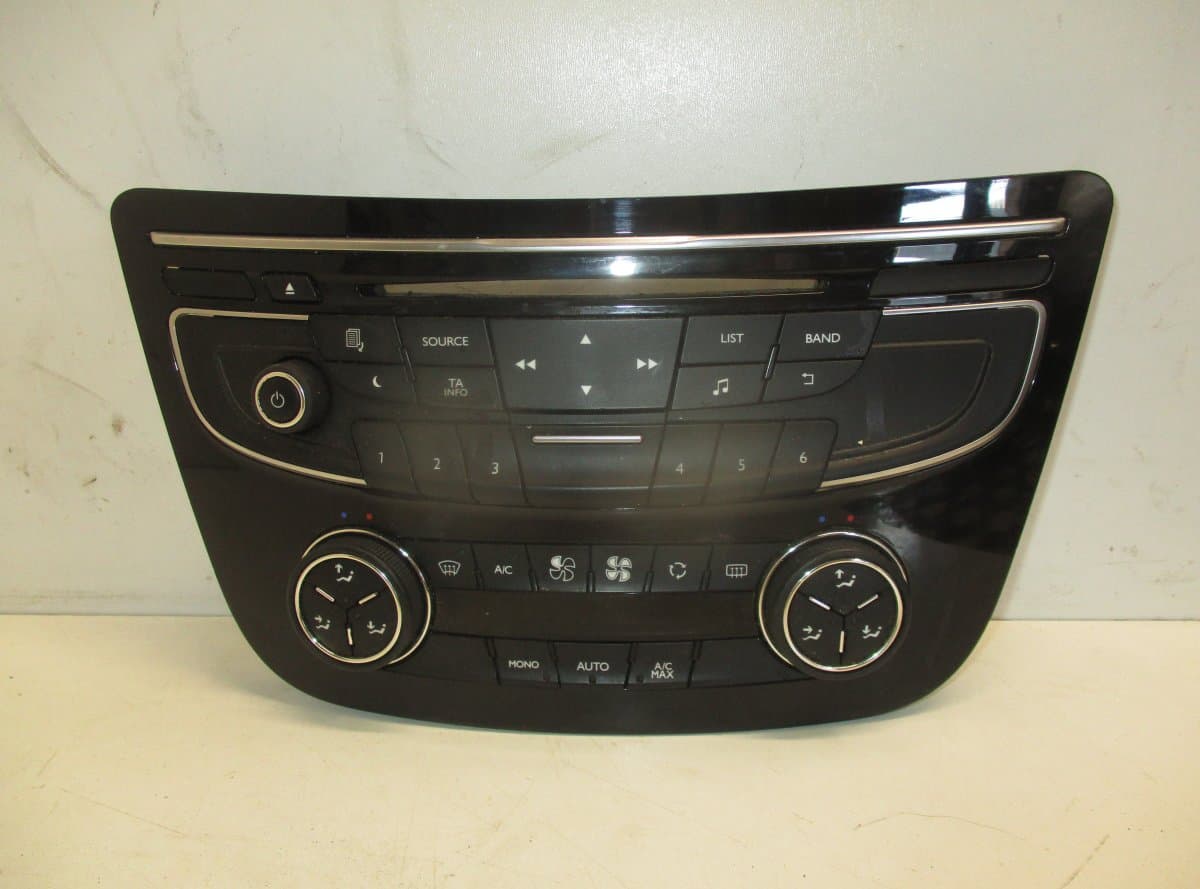 PEUGEOT Heater control panel PEUGEOT 508 I (W23) (2010-2018)