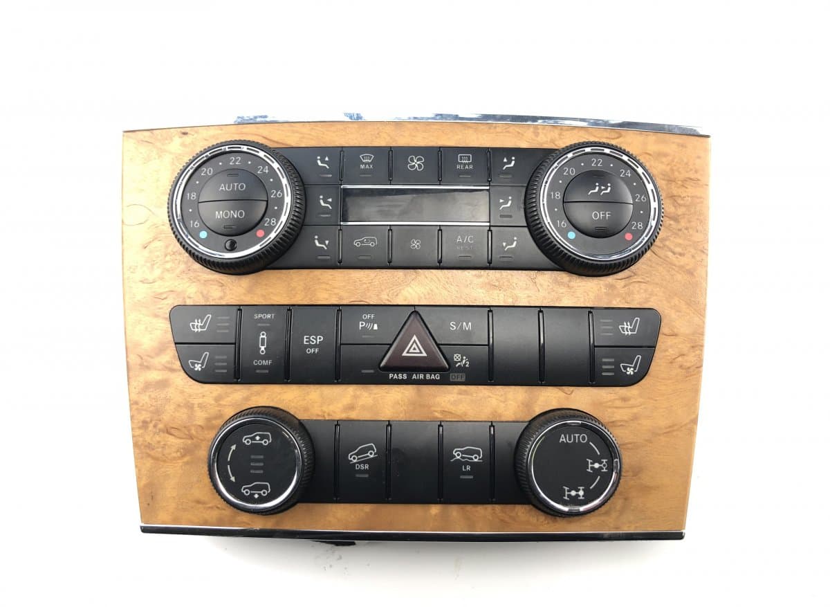MERCEDES-BENZ Heater control panel MERCEDES-BENZ GL-CLASS (X164) (2006-2012)