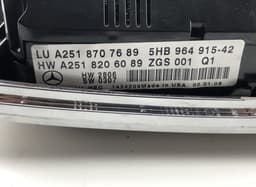 MERCEDES-BENZ Heater control panel MERCEDES-BENZ GL-CLASS (X164) (2006-2012) — thumbnail 3