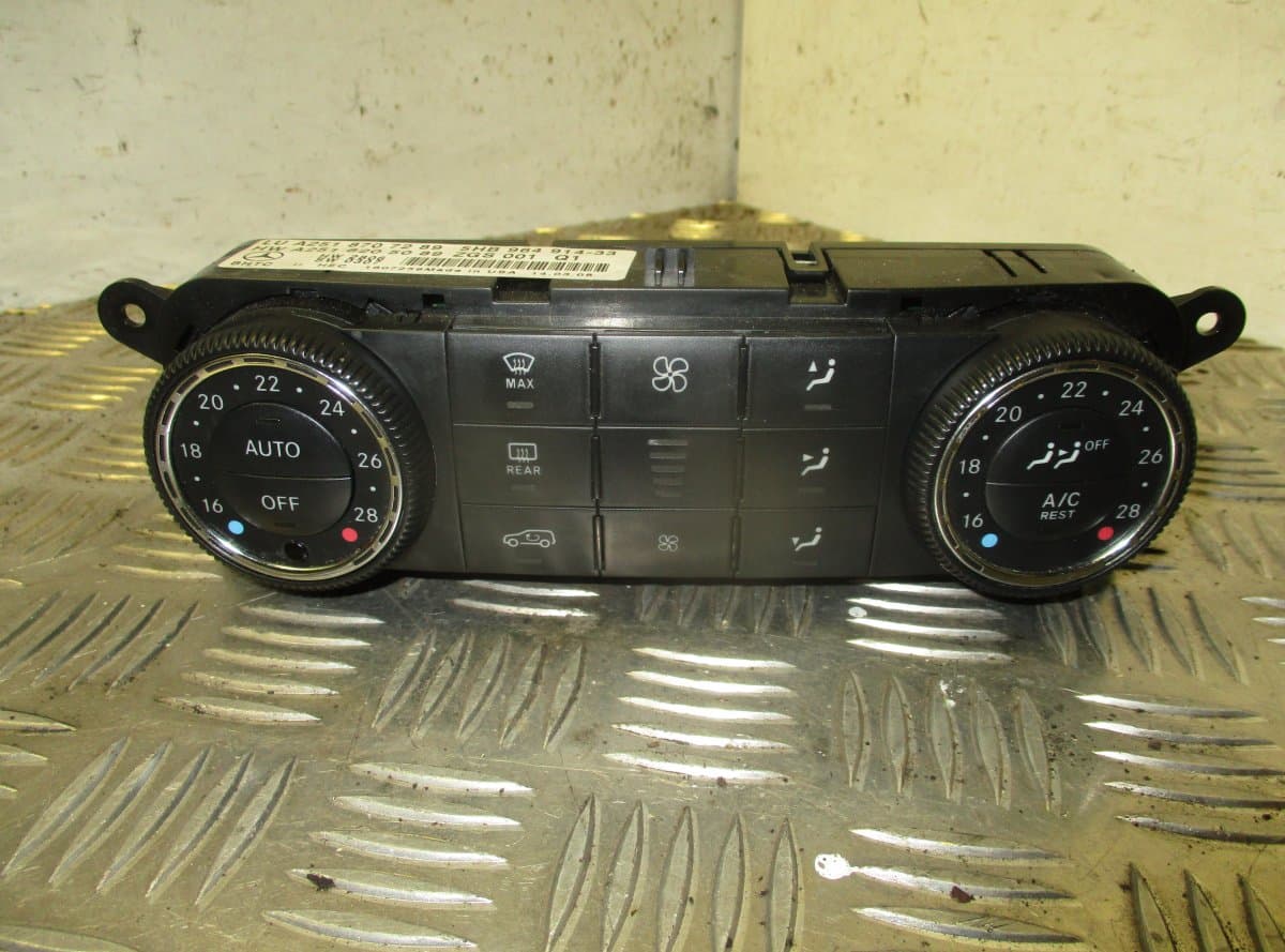 MERCEDES-BENZ 5HB964914-33 Heater control panel MERCEDES-BENZ ML-CLASS (W164) (2005-2011)