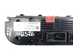 MERCEDES-BENZ A1729008306 Heater control panel MERCEDES-BENZ SLK (R172) (2011-2020) — thumbnail 5