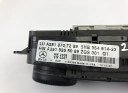 MERCEDES-BENZ 5HB96491427 5HB964914-27 5HB964914 5HB964914-29 5HB96491429 Heater control panel MERCEDES-BENZ R-CLASS (W251) (2006-2013) — thumbnail 4