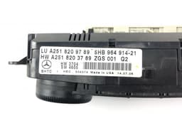MERCEDES-BENZ 5HB96491427 5HB964914-27 5HB964914 5HB964914-29 5HB96491429 Heater control panel MERCEDES-BENZ R-CLASS (W251) (2006-2013) — thumbnail 3