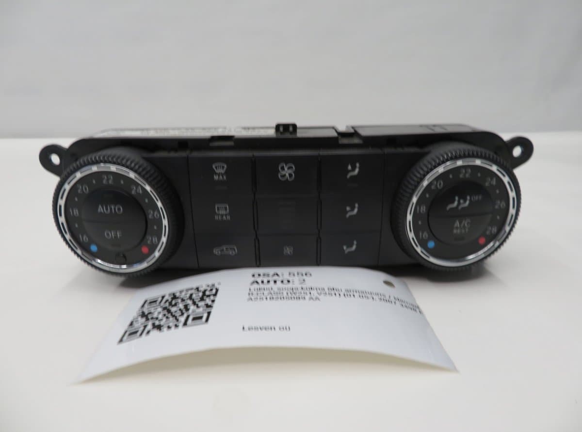 MERCEDES-BENZ A2518209989 2518209989 A2518208189 2518208189 Heater control panel MERCEDES-BENZ R-CLASS (W251) (2006-2013)
