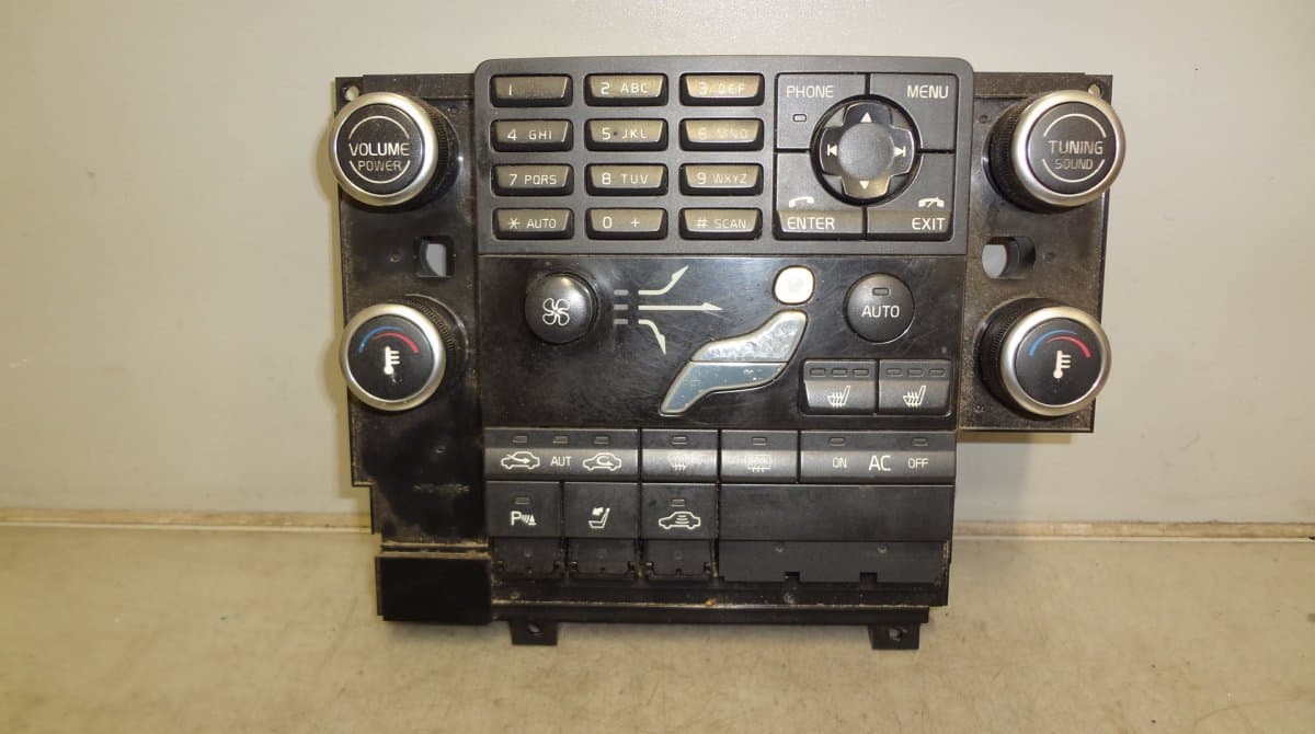 Heater control panel VOLVO S80 II (AS) (2006-2016)