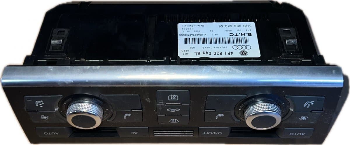 AUDI Heater control panel AUDI A6 / A6 ALLROAD (C6, 4F) (2004-2011)
