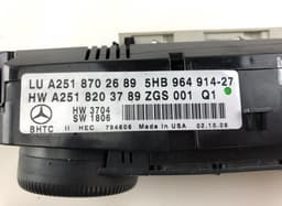 MERCEDES-BENZ A2519000001 Heater control panel MERCEDES-BENZ ML-CLASS (W164) (2005-2011) — thumbnail 5