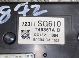 SUBARU 72311SG610 Heater control panel SUBARU FORESTER (SJ) (2013-2018) — thumbnail 3