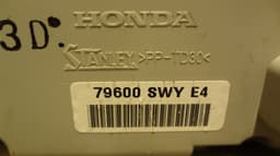 HONDA 79600-SWY-E4 Heater control panel HONDA CR-V III (RE) (2006-2012) — thumbnail 3